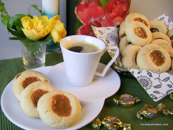 Masitas con caramelo