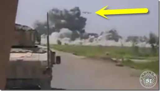 FAKE: Un OVNI ataca un campamento talibán en Afanistán