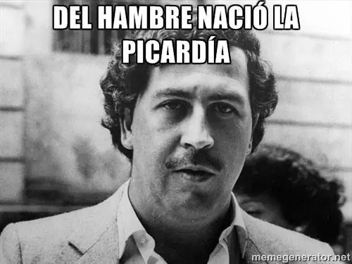 frases que llevaron a Pablo Escobar