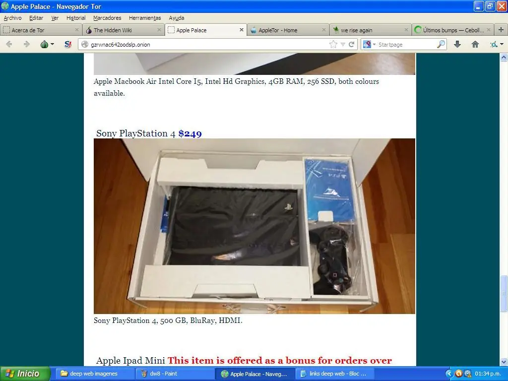 navegando por la deep web