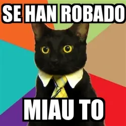 para hoy esta Business Cat