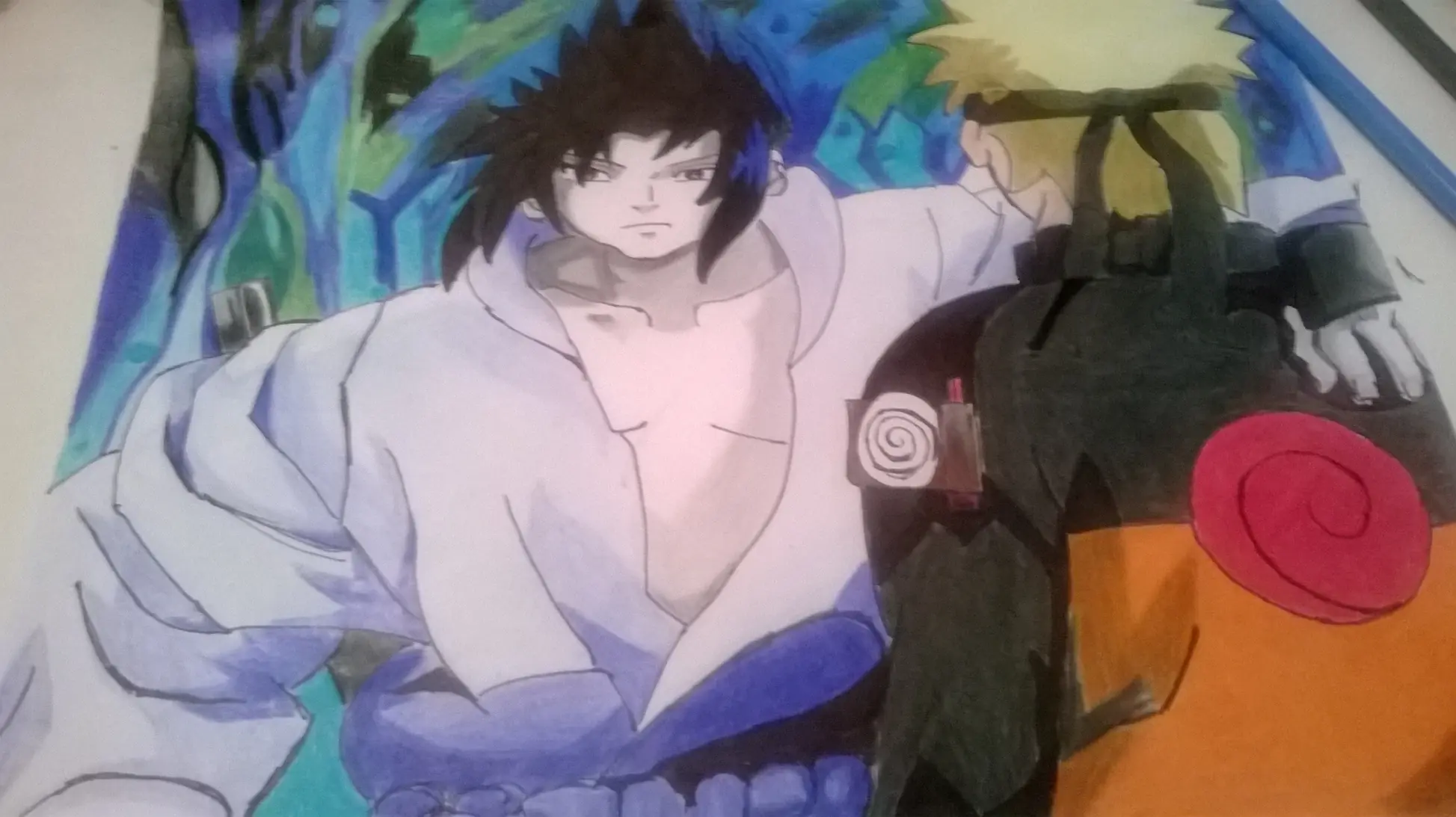 Sasuke y Naruto