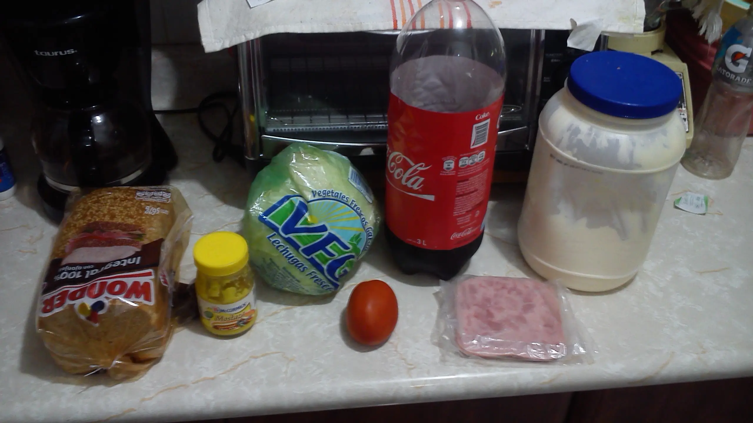 sandwich al trabajo