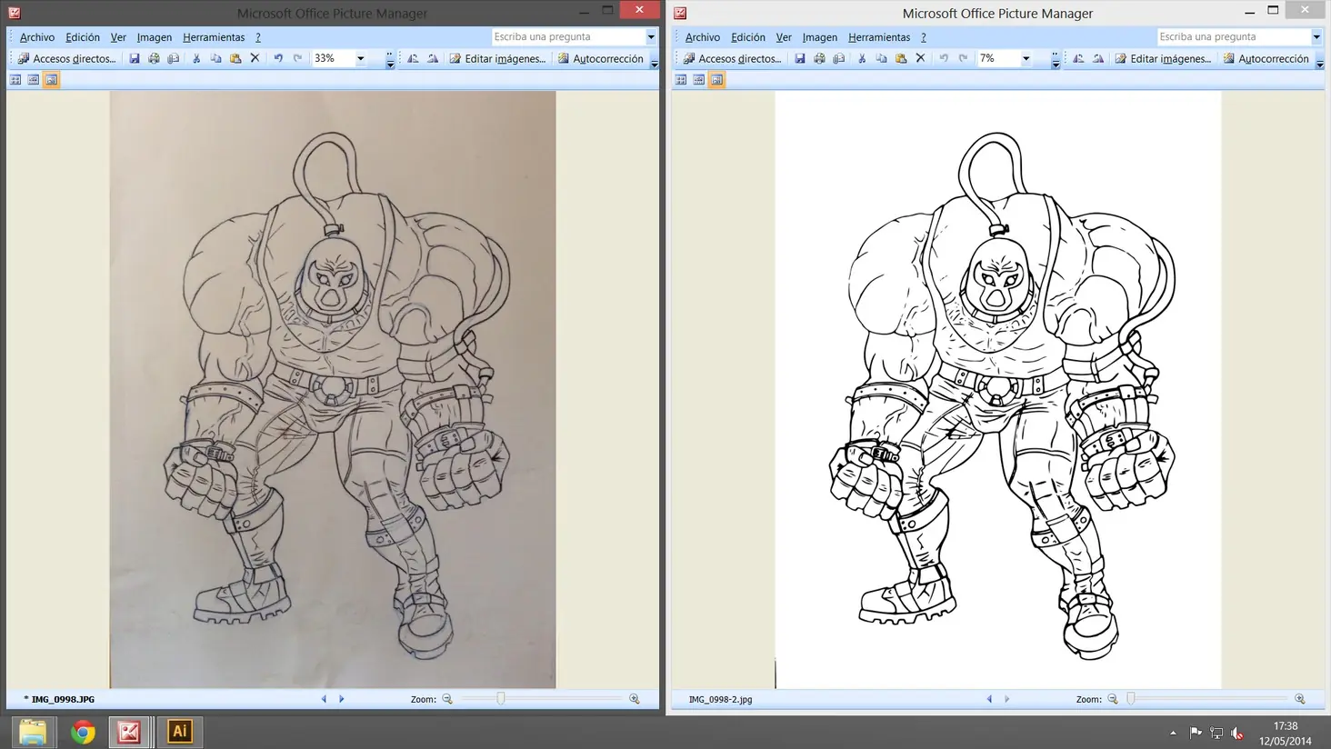 Digitalizar una dibujo sin escaner