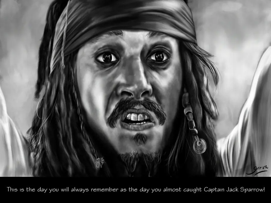 Jack Sparrow [Speedpainting - Dibujo digital]