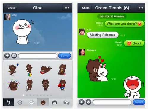 Line, el competidor de WhatsApp y ademas llamadas gratis