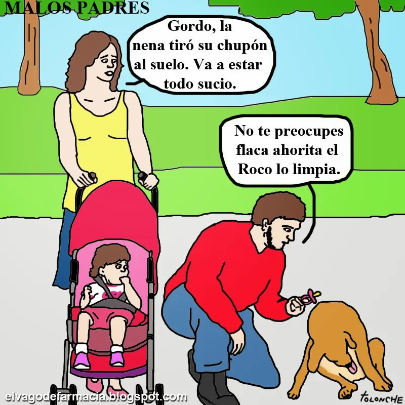 malos padres