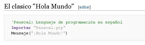 espanol
