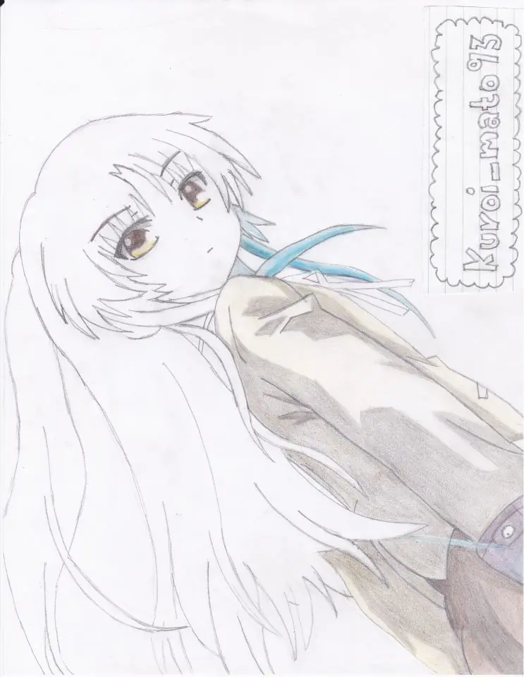 [Dibujo] Kanade, Angel Beats!