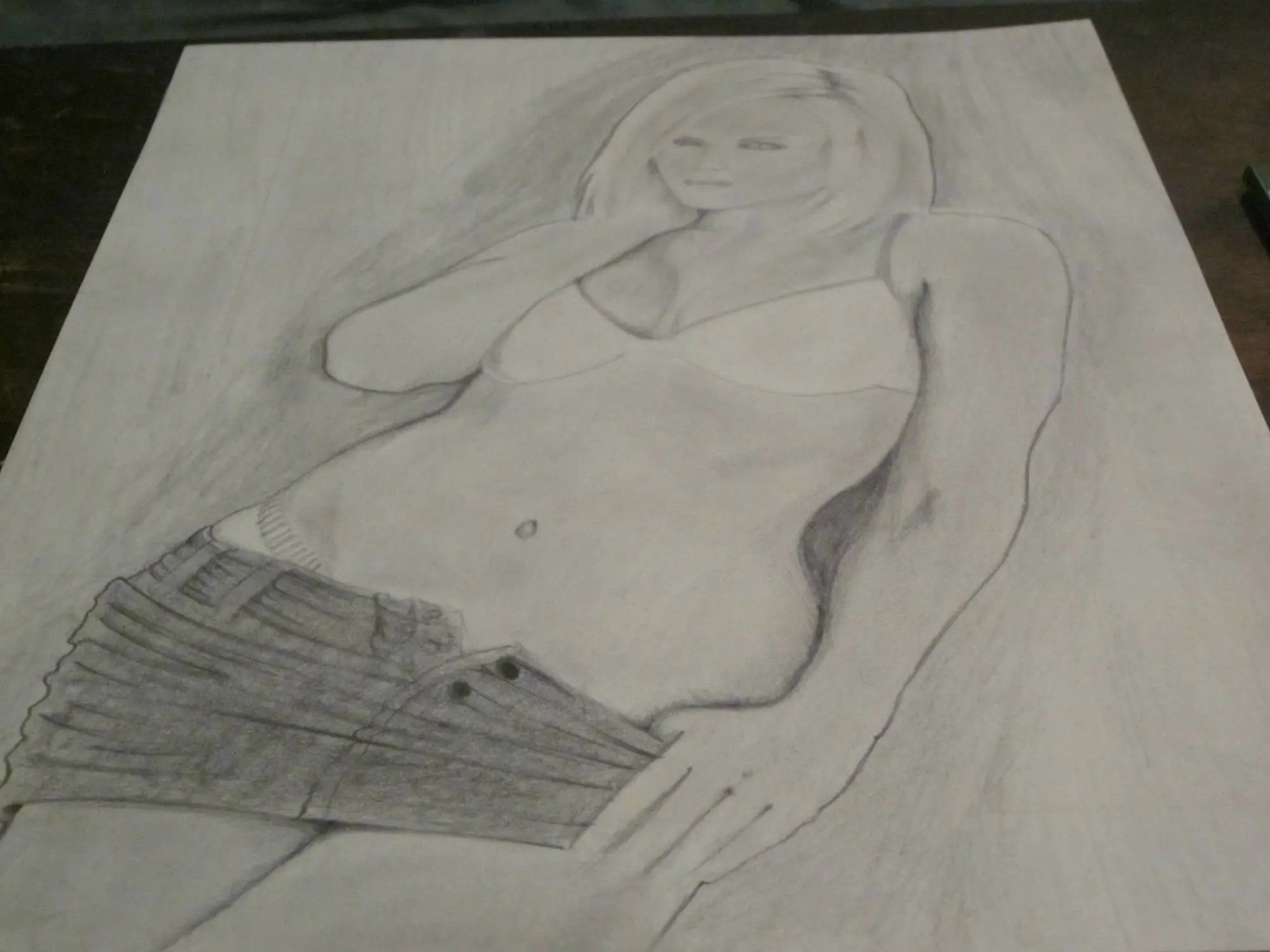 Retrato a Lapiz de Alexis Texas