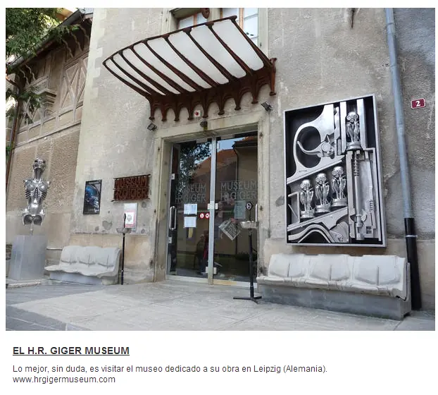 Alien: humilde homenaje a H. R. Giger!