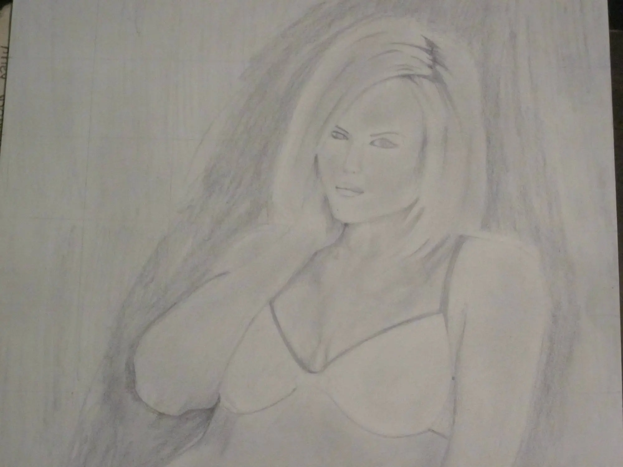 Retrato a Lapiz de Alexis Texas