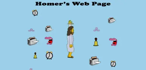 La verdadera página de Homero y Mr. X