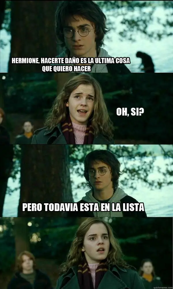 Horny Harry y Hermione en imágenes