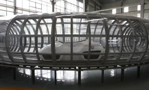 China desarrolla tren magnético