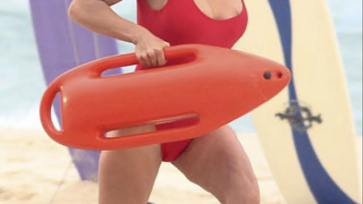 Pamela Anderson volvió a ser una "Chica Baywatch"