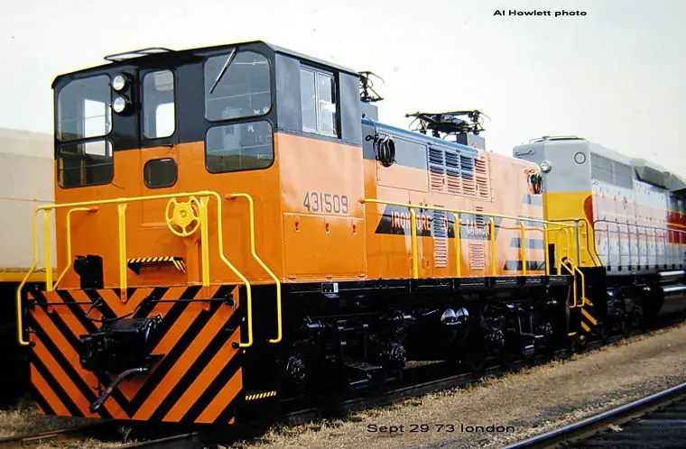 Locomotoras eléctricas GM-EMD