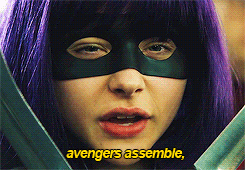 Dibuje a Chloë Grace Moretz como Hit-Girl