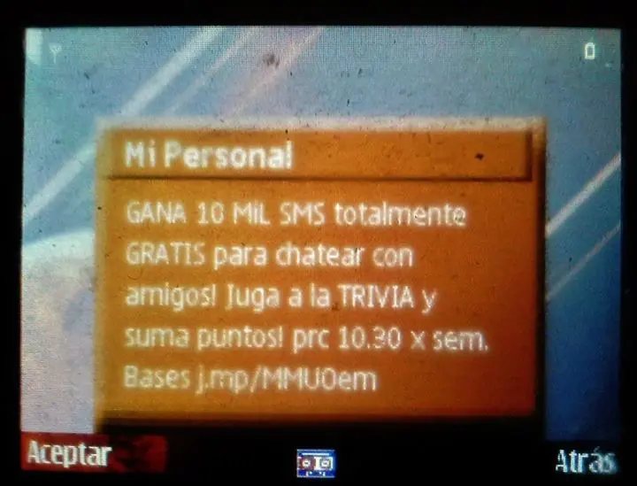 La peor estafa por celular: El "wap push" te come