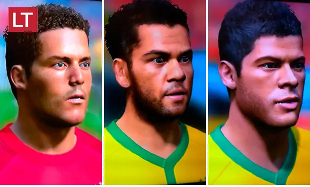 FIFA World Cup 2014: Así se ven los jugadores