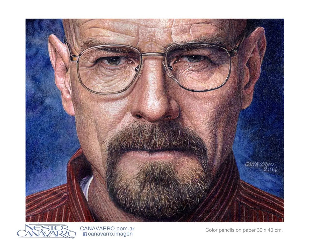 Breaking Bad - Hiperrealismo en lápiz de color