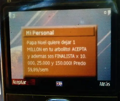 La peor estafa por celular: El "wap push" te come