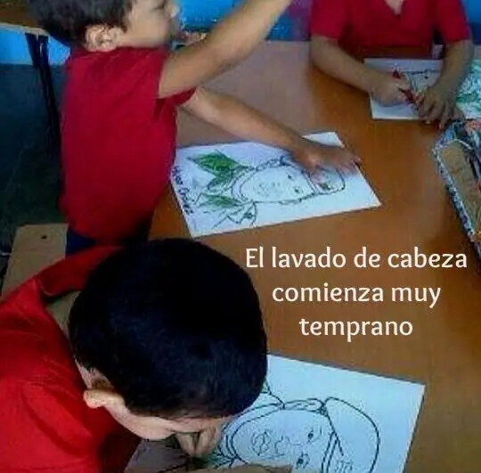 Adoctrinamiento chavista a menores en las escuelas