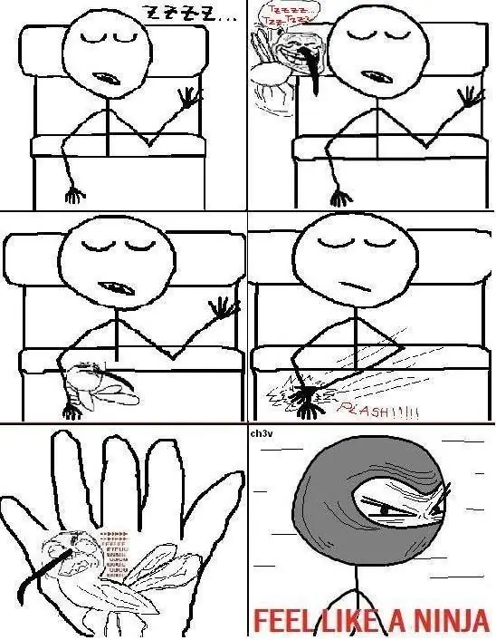 sentirse un ninja