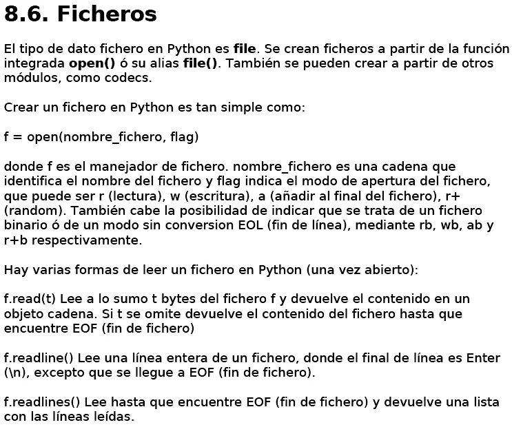 Lenguaje de programacion Python