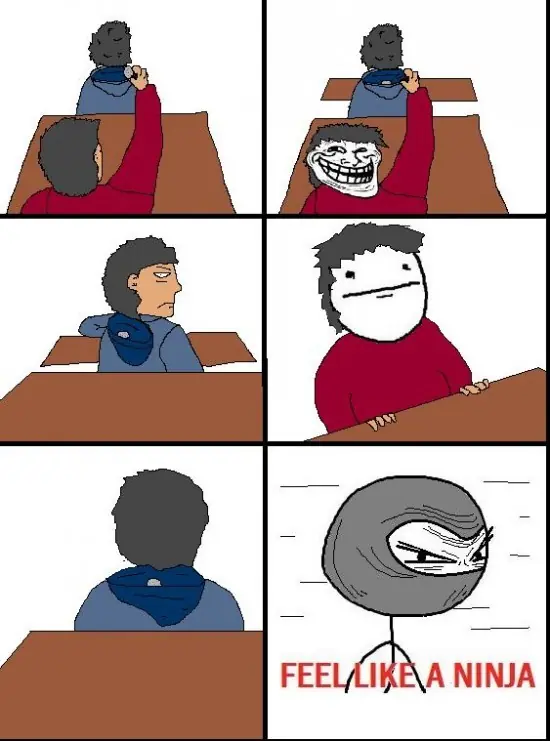 sentirse como un ninja