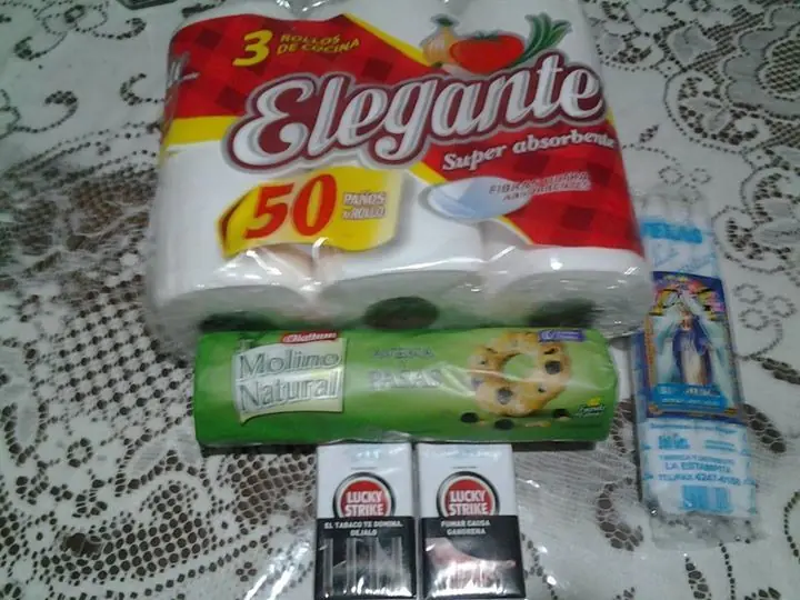 Allanamiento de una compra de supermercado