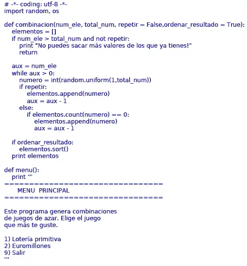 Lenguaje de programacion