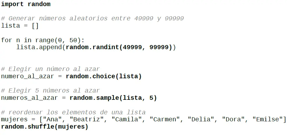 Lenguaje de programacion Python