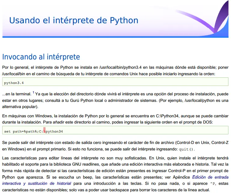 Lenguaje de programacion Python