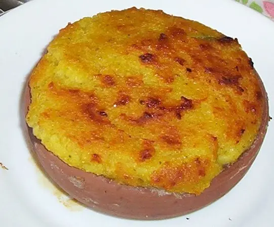 Budin de choclo