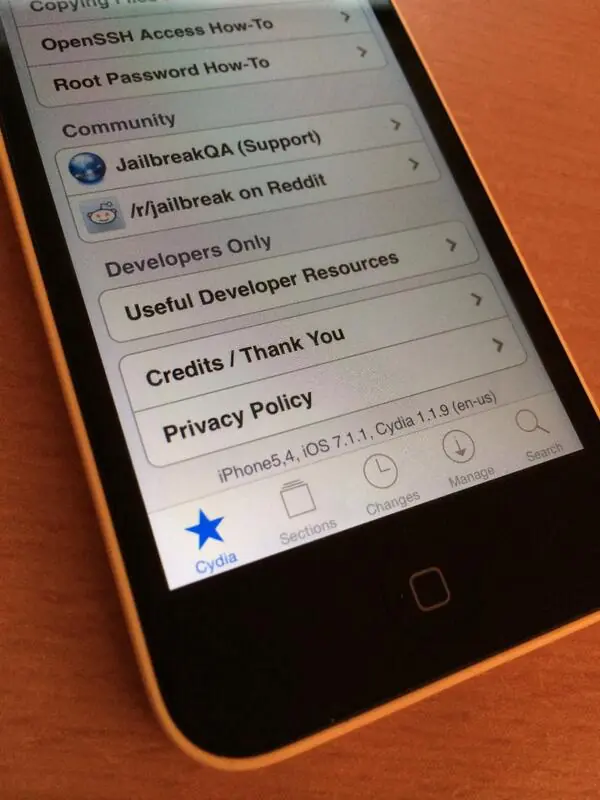 Jailbreak 7.1.1 Unthetered Informacion.