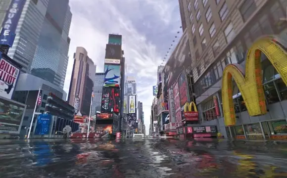 Así será tu ciudad cuando esté bajo agua