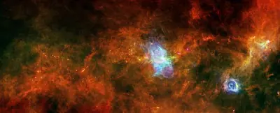 Espectacular imagen de Herschel nos muestra la región de Ve