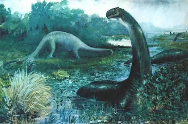 Apatosaurio o brontosaurio