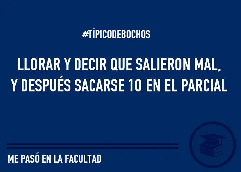 me la paso en la facultad