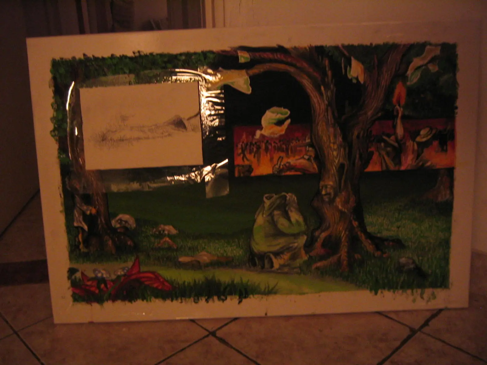 Pintura estilo cómic (Propio)