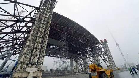el nuevo sarcófago de chernobyl