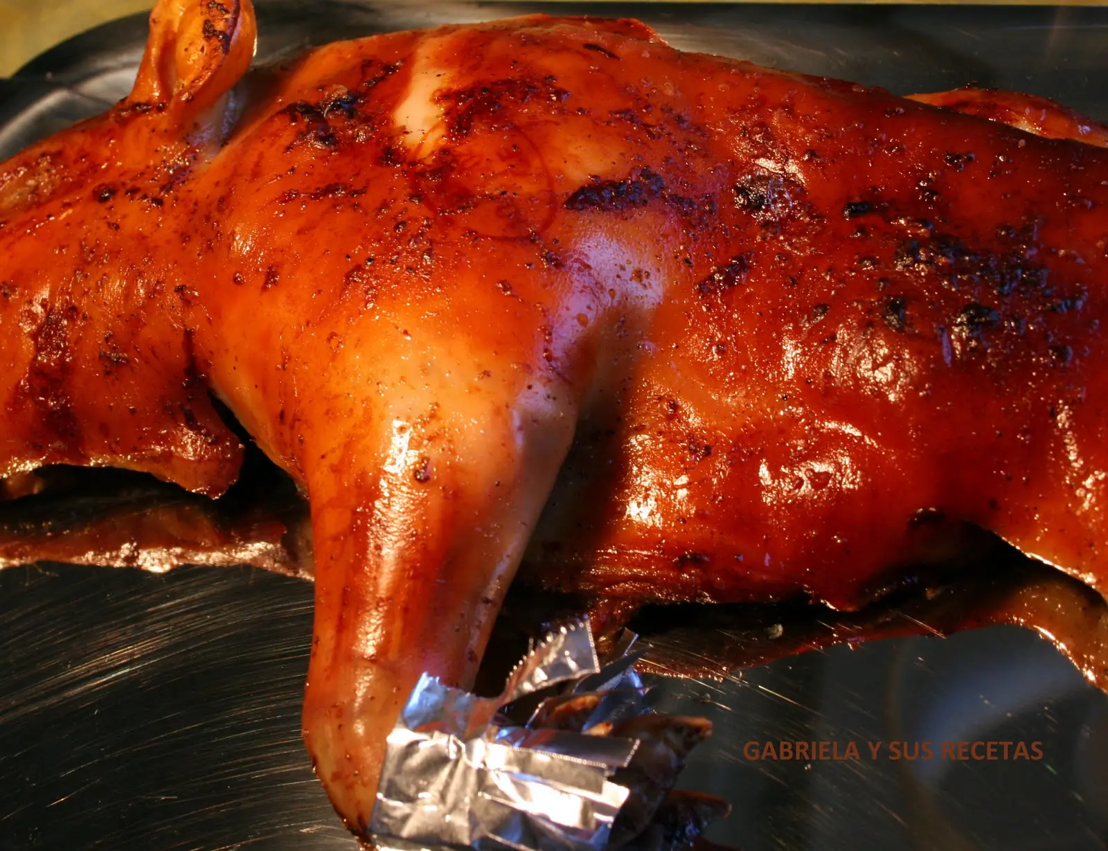 como preparar Lechon al horno