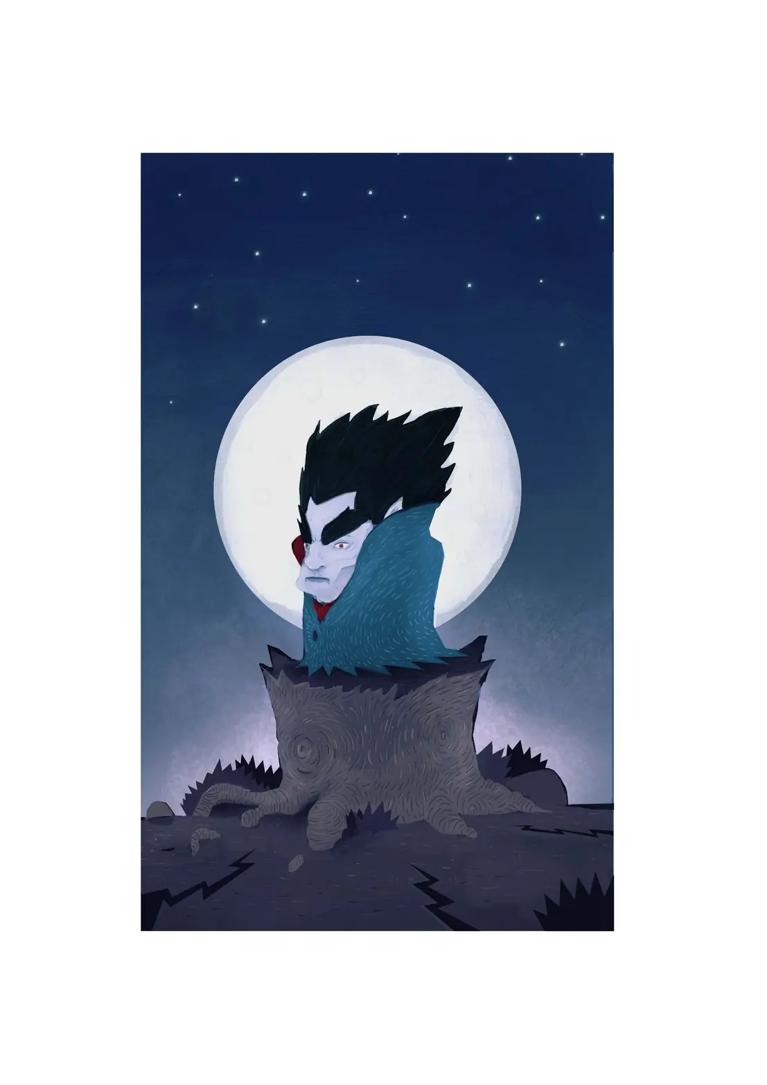 3 Días con la misma ilustración "Dracula"