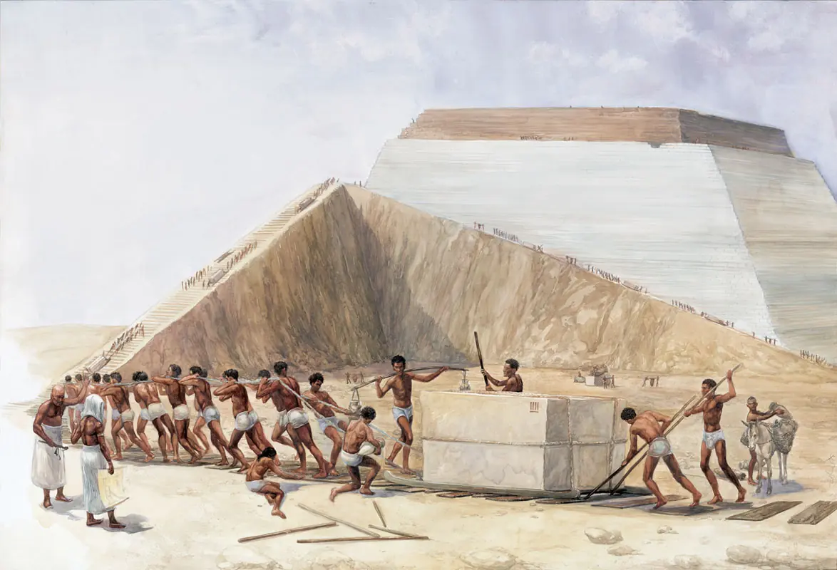 Extraterrestres crearon las pirámides.