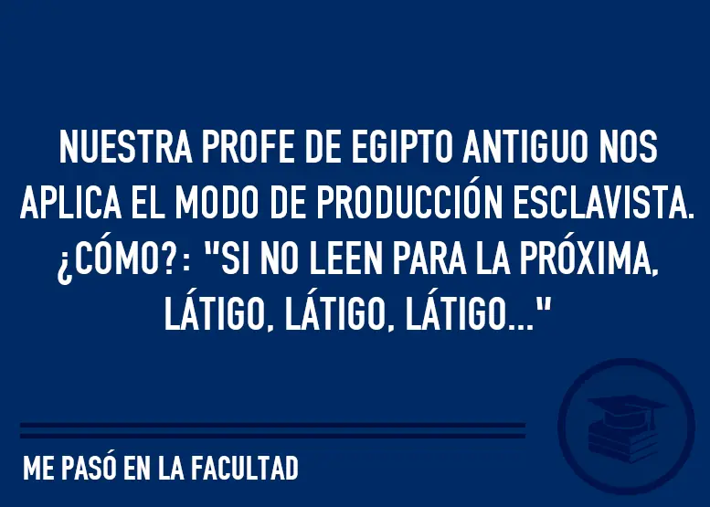 me la paso en la facultad