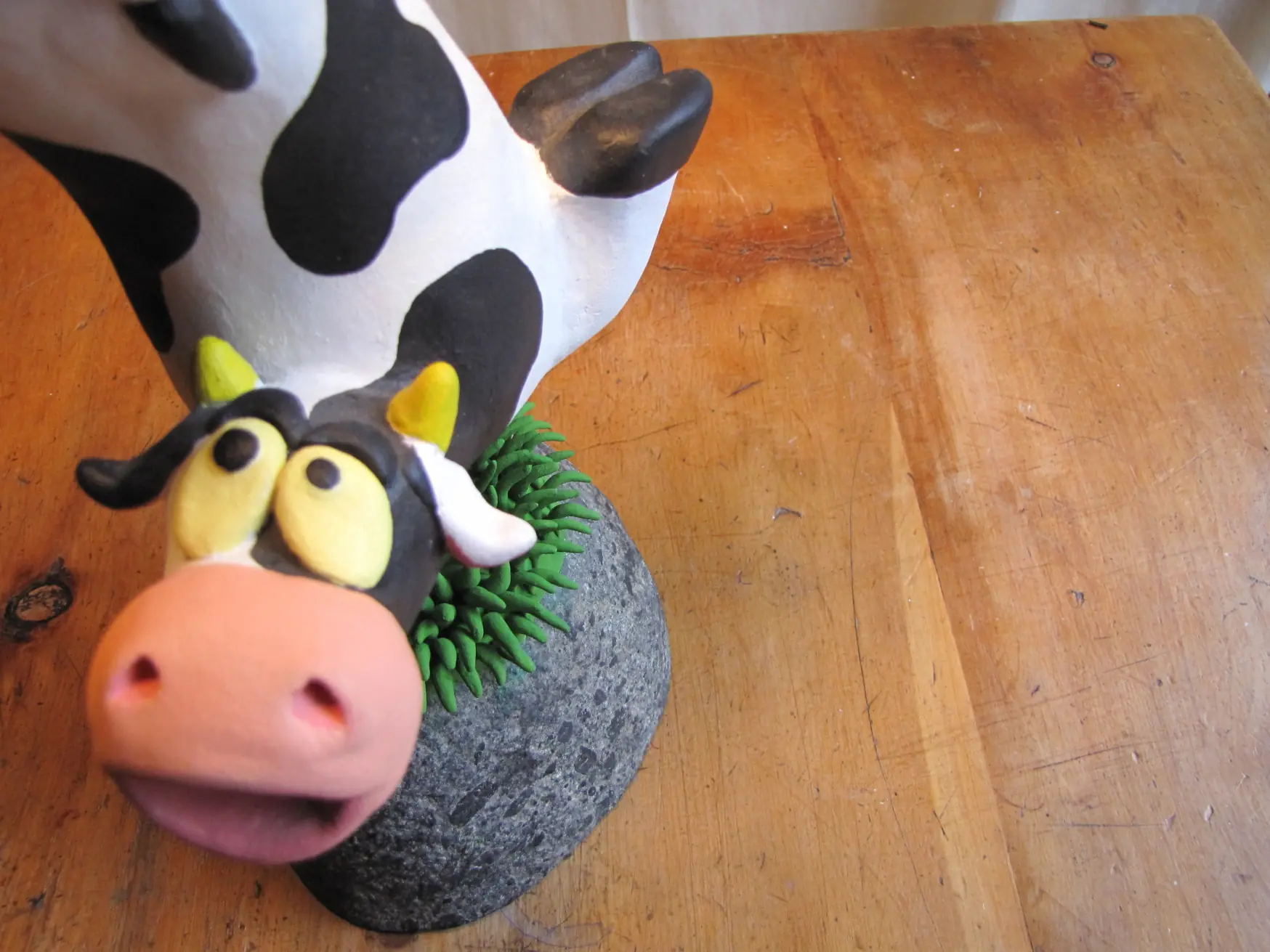 La vaca abducida (Lampara propia, paso a paso)Re editado