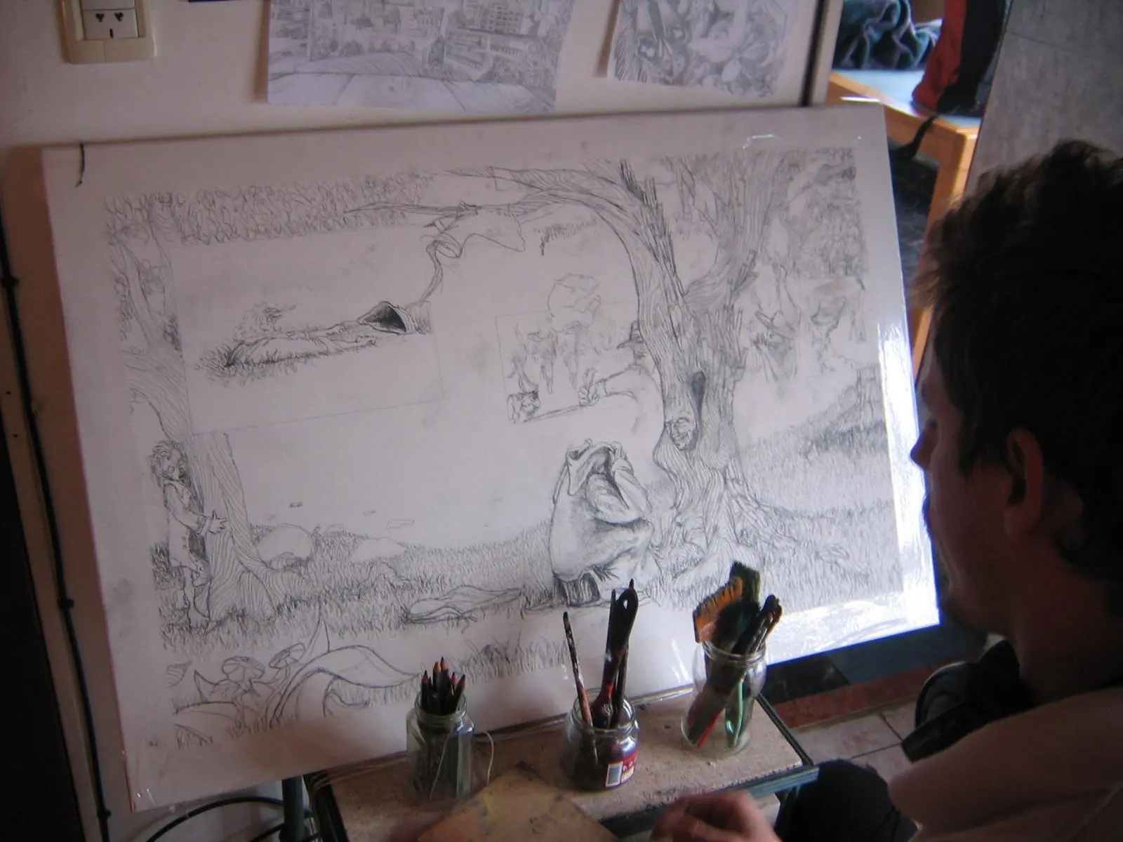 Pintura estilo cómic (Propio)