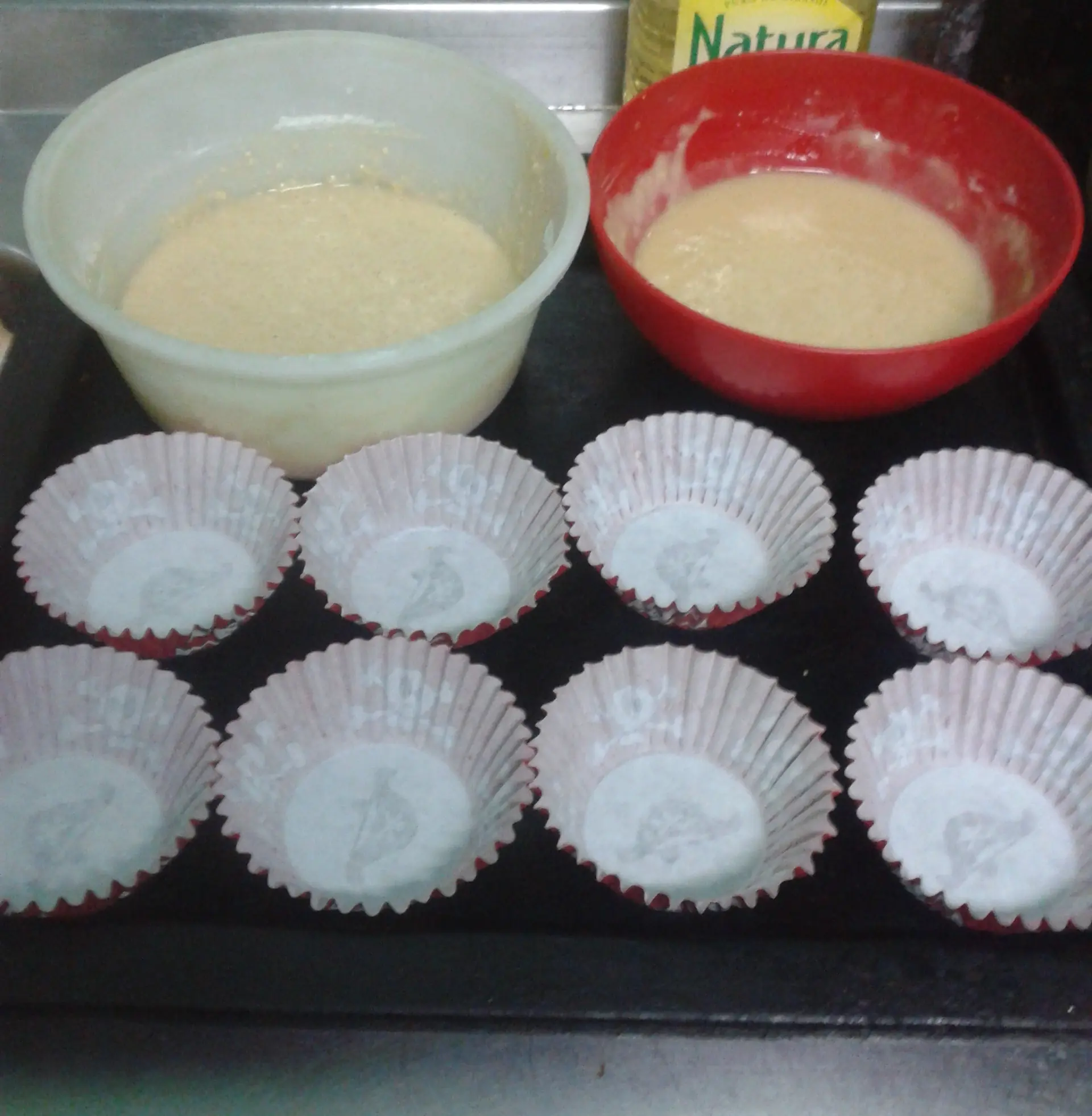 Muffins de avena y muffins de limón (Foto Receta)