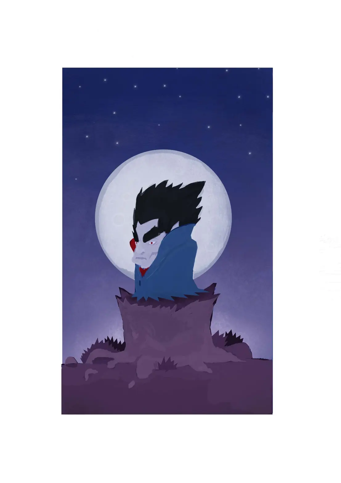 3 Días con la misma ilustración "Dracula"